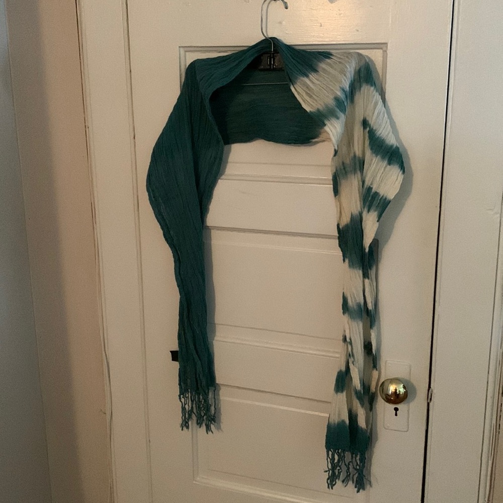 Boho Tie Dye Scarf NWOT